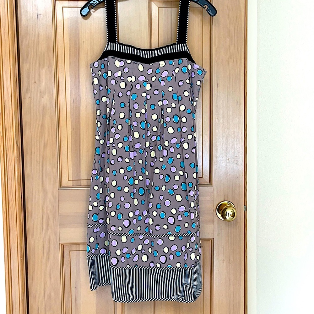 BCBG cotton dress with lining